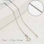 Damenkette aus 925er Silber – Halskette im Vintage-Stil