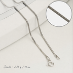Damenkette aus 925er Silber – Halskette im Vintage-Stil