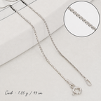 Damenkette aus 925er Silber – Halskette im Vintage-Stil