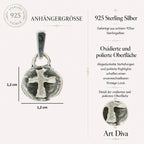 925er Silberanhänger mit Reliefkreuz – handgefertigter Boho-Talisman für Glauben und spirituelle Kraft, skulpturales Schmuckstück und Geschenk für Mutter, Tochter oder Freundin | Art Diva