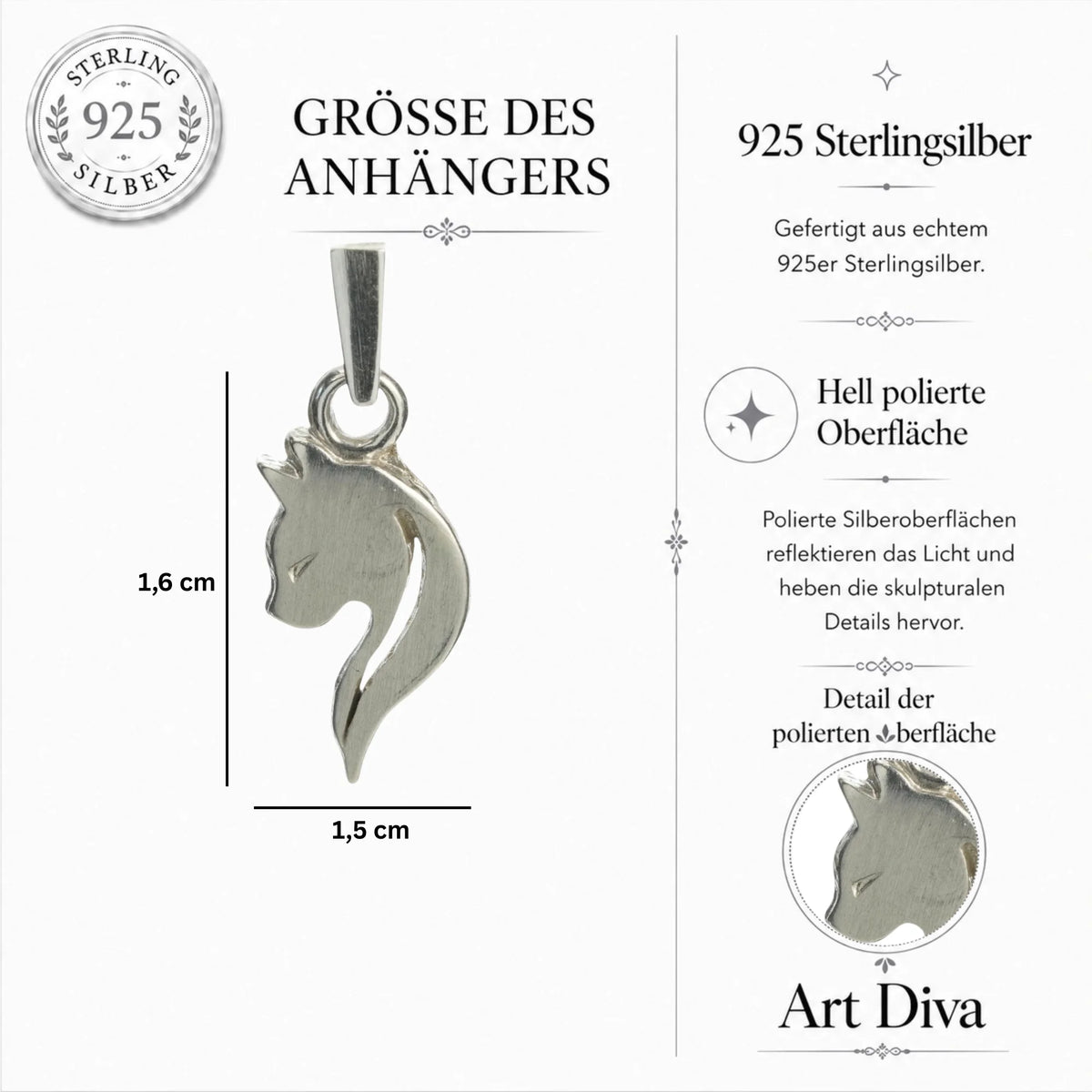 „Katze“ – Anhänger aus 925er Silber, Talisman für Intuition, Anmut und Schutz im Boho- und rustikalen Stil | Art Diva