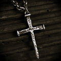 Kreuz-Anhänger für Herren aus 925er Silber – Symbol des Glaubens, handgefertigt im Boho- und rustikalen Stil | Art Diva
