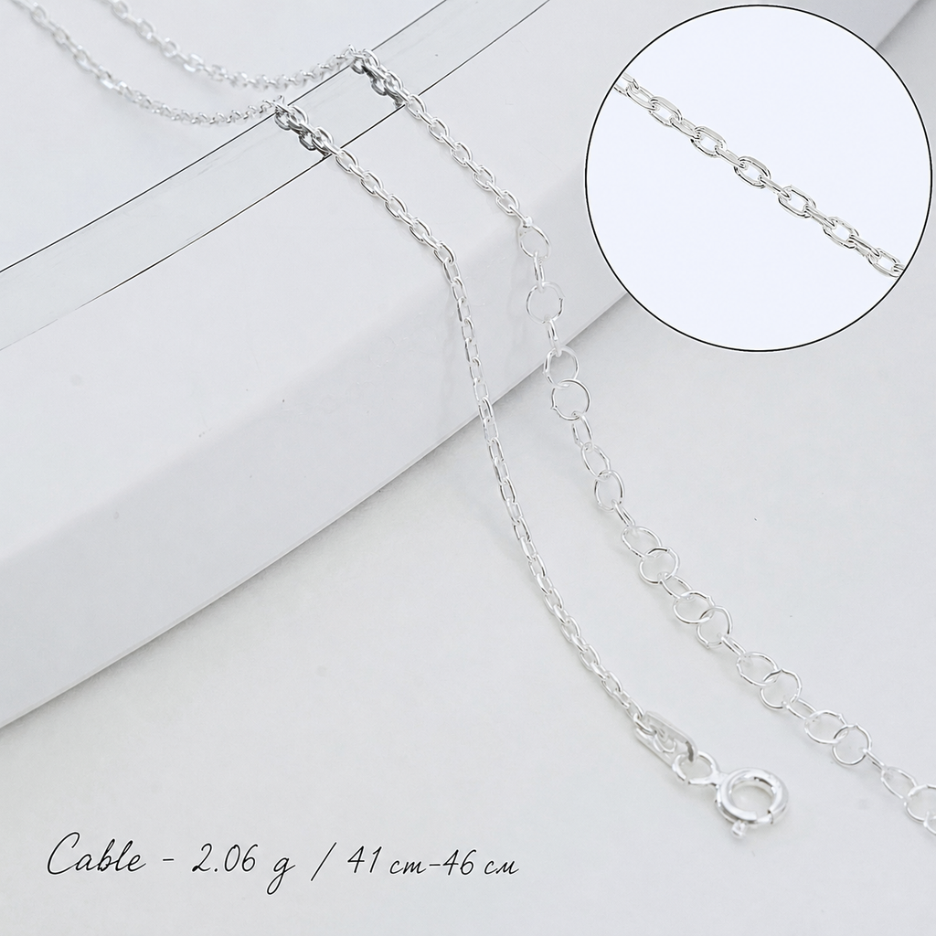 Damenkette aus 925er Silber – klassische Halskette