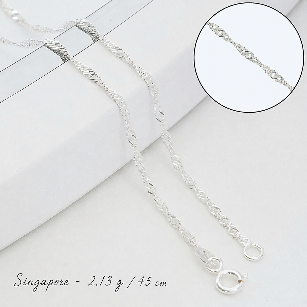 Damenkette aus 925er Silber – klassische Halskette