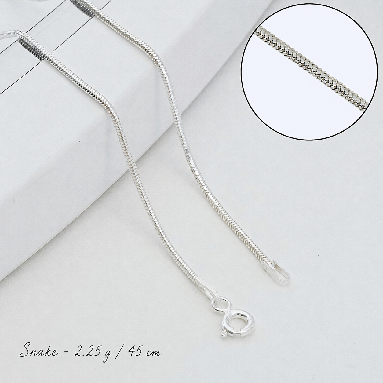 Damenkette aus 925er Silber – klassische Halskette