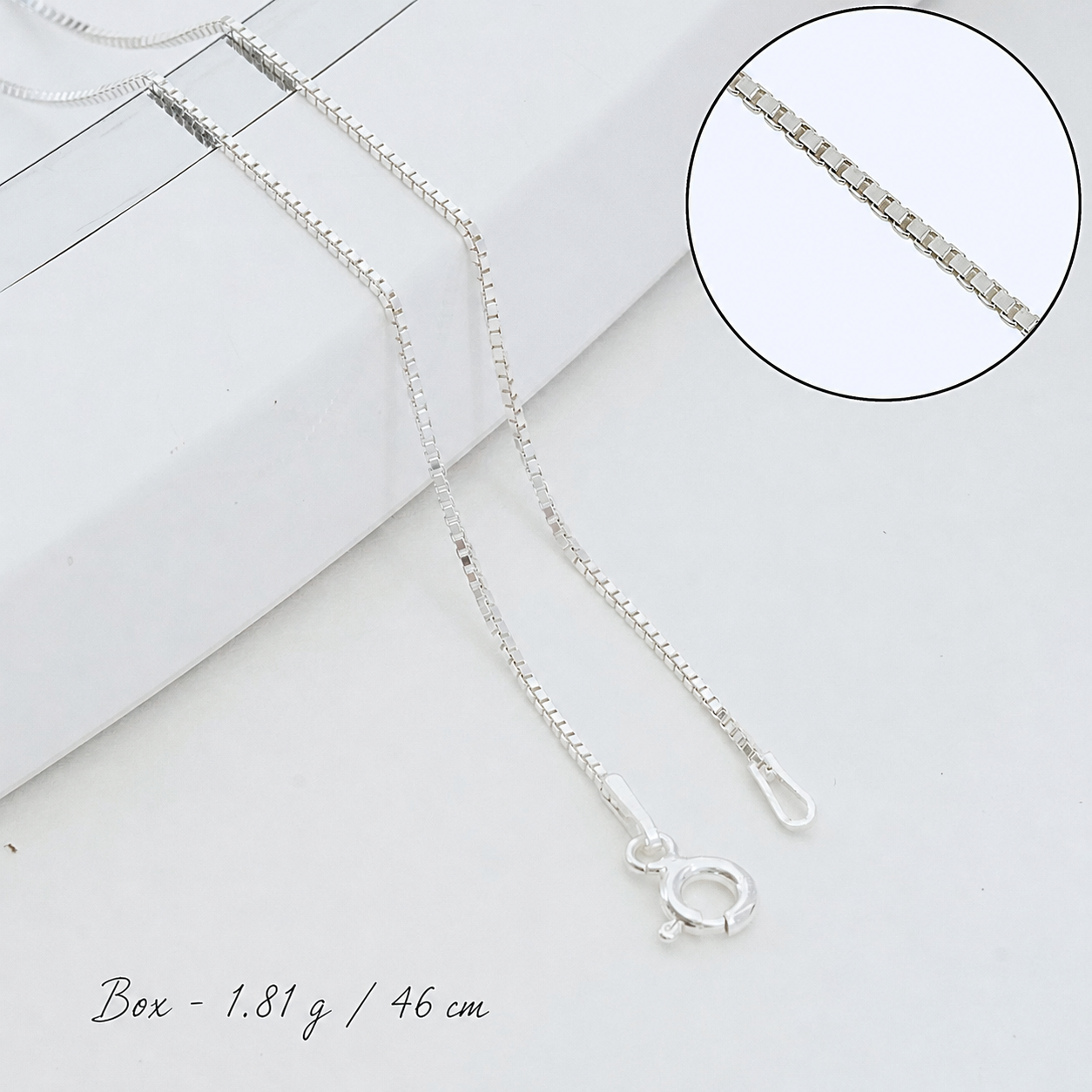 Damenkette aus 925er Silber – klassische Halskette