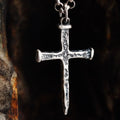 Kreuz-Anhänger für Herren aus 925er Silber – Symbol des Glaubens, handgefertigt im Boho- und rustikalen Stil | Art Diva