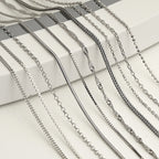 Damenkette aus 925er Silber – Halskette im Vintage-Stil