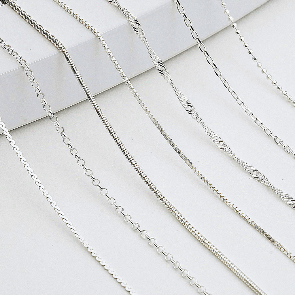 Damenkette aus 925er Silber – klassische Halskette