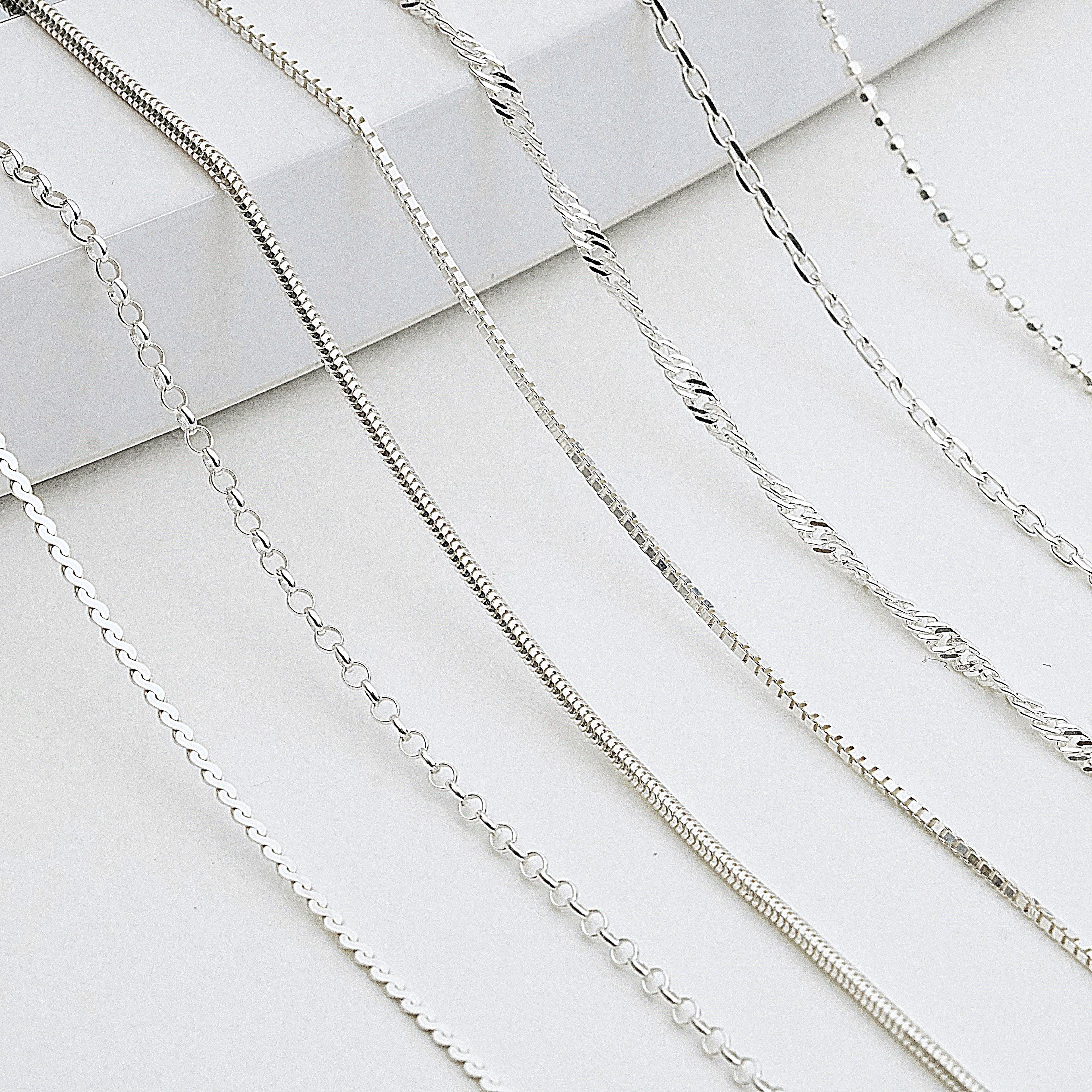 Damenkette aus 925er Silber – klassische Halskette