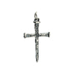 Kreuz-Anhänger für Herren aus 925er Silber – Symbol des Glaubens, handgefertigt im Boho- und rustikalen Stil | Art Diva