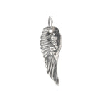 Anhänger aus 925er Silber mit Engelsflügel – Schutztalisman, handgefertigter Skulpturenschmuck im Boho-Stil, ideales Geschenk für Mutter, Tochter oder Freundin | Art Diva