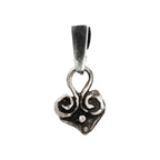 Herzanhänger aus 925er Silber – handgefertigter Liebestalisman und Skulpturenschmuck im Boho-Stil, ideales Geschenk für Mutter, Tochter oder Freundin | Art Diva