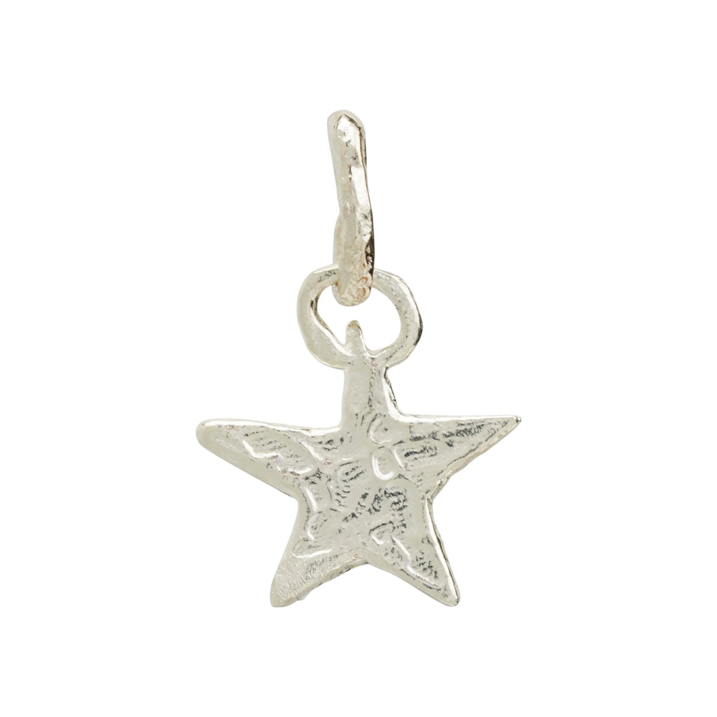 925er Silberanhänger „Stern“ – handgefertigter Boho-Talisman für Hoffnung, skulpturales Schmuckstück und Geschenk für Mutter, Tochter oder Freundin | Art Diva