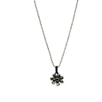 925er Silberanhänger „Blume“ – handgefertigter Boho-Talisman für Harmonie, skulpturales Schmuckstück und Geschenk für Mutter, Tochter oder Freundin | Art Diva