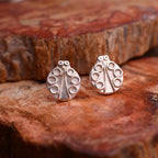 „Marienkäfer“-Mini-Ohrstecker aus 925er Silber – Glückssymbol | Art Diva