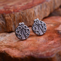 „Marienkäfer“-Mini-Ohrstecker aus 925er Silber – teilweise oxidiert im Vintage-Stil | Art Diva