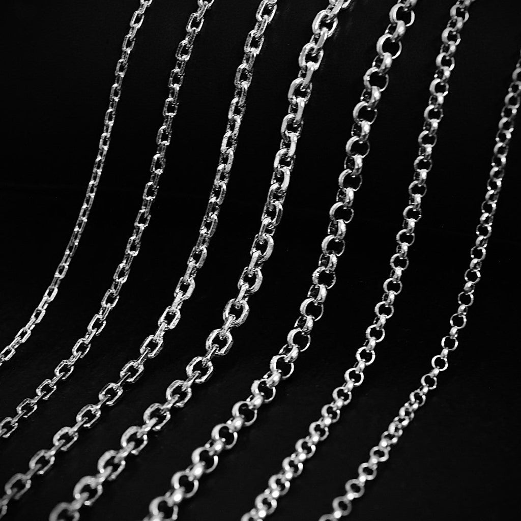 Herren-Silberkette aus 925er Silber – massive Kette im Vintage-Stil | Art Diva