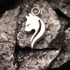 „Katze“ – Anhänger aus 925er Silber, Talisman für Intuition, Anmut und Schutz im Boho- und rustikalen Stil | Art Diva
