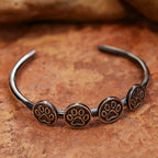 Pfoten-Armband aus 925er Silber – handgefertigter, verstellbarer Schmuck für Hunde- und Katzenliebhaber | Art Diva