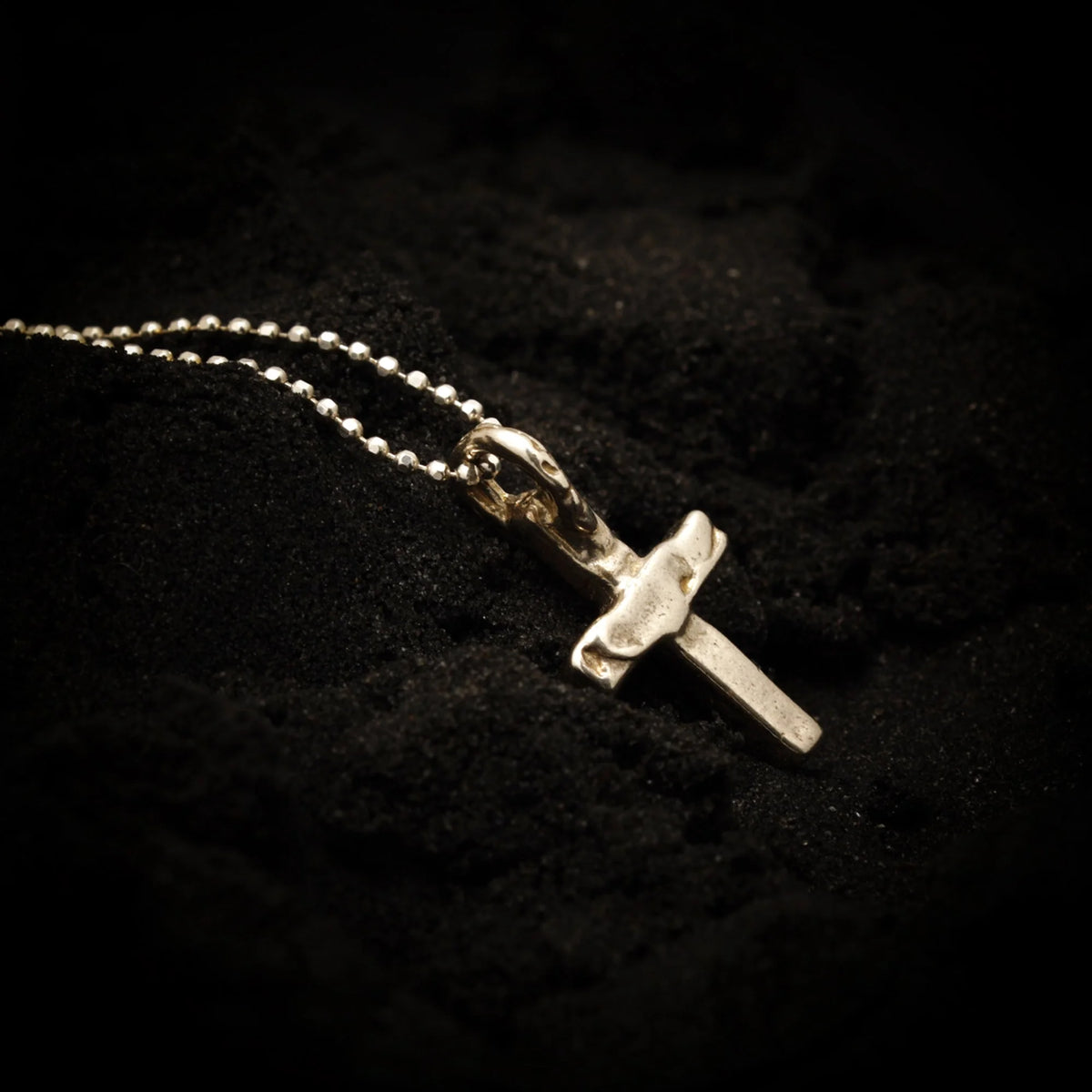 Kreuz-Anhänger aus 925er Silber – minimalistisches, handgefertigtes Design | Art Diva