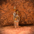 „Familienzusammenhalt“ – Anhänger aus 925er Silber, Talisman für Einheit, Liebe und den Schutz der Familie, handgefertigter Skulpturenschmuck im Boho- und rustikalen Stil | Art Diva