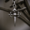 „Großes Ornamentkreuz“-Anhänger für Herren aus 925er Silber – kunstvolles Design, Symbol für spirituelle Stärke und Schutz | Art Diva