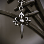 „Großes Ornamentkreuz“-Anhänger für Herren aus 925er Silber – kunstvolles Design, Symbol für spirituelle Stärke und Schutz | Art Diva