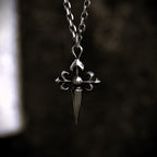 „Großes Ornamentkreuz“-Anhänger für Herren aus 925er Silber – kunstvolles Design, Symbol für spirituelle Stärke und Schutz | Art Diva