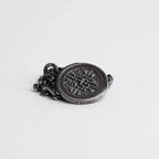Dara mit keltischem Knoten – Anhänger aus 925er Silber | Symbol für Stärke und Weisheit | Art Diva