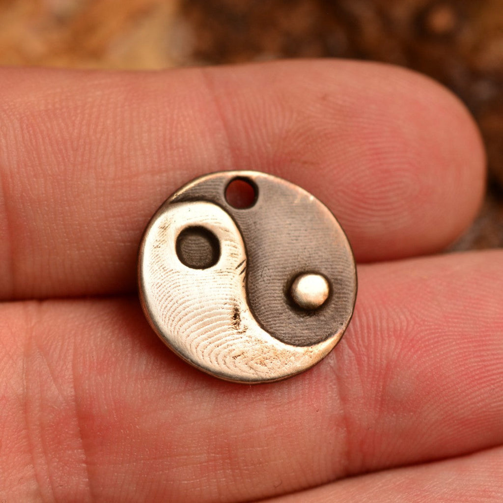 „Yin und Yang“-Anhänger für Herren aus 925er Silber – Symbol für Gleichgewicht und Harmonie | Art Diva