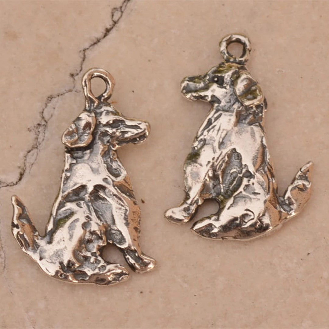 Hund – Anhänger aus 925er Silber | Symbol für Freundschaft und Verbundenheit | Art Diva