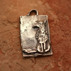 925er Silberanhänger „Fuchs“ – handgefertigter Boho-Talisman für Hoffnung, skulpturales Schmuckstück und Geschenk für Mutter, Tochter oder Freundin | Art Diva