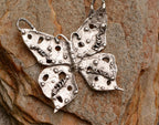„Schmetterling der Verwandlung“-Anhänger aus 925er Silber – Talisman für Freiheit, Neuanfang, inneres Erwachen und weibliche Energie im Boho-Rustik-Stil | Art Diva