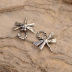 Libellen-Anhänger aus 925er Silber – Talisman für Veränderung und spirituelles Wachstum, handgefertigter Skulpturenschmuck im Boho-Stil, ideales Geschenk für Mutter, Tochter oder Freundin | Art Diva