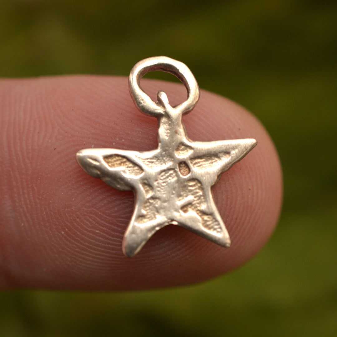 925er Silberanhänger „Stern“ – handgefertigter Boho-Talisman für Hoffnung, skulpturales Schmuckstück und Geschenk für Mutter, Tochter oder Freundin | Art Diva