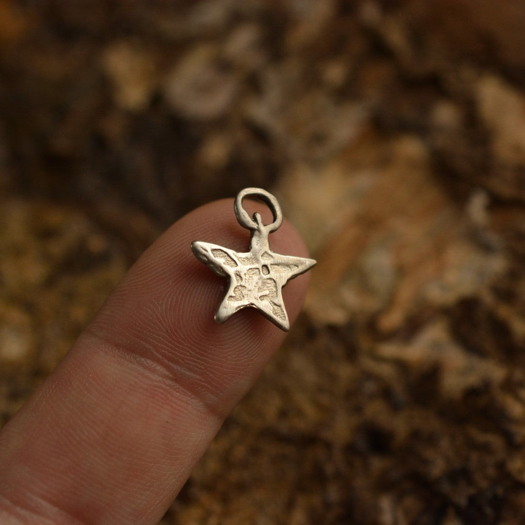 925er Silberanhänger „Stern“ – handgefertigter Boho-Talisman für Hoffnung, skulpturales Schmuckstück und Geschenk für Mutter, Tochter oder Freundin | Art Diva
