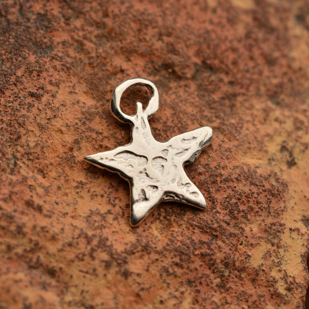 925er Silberanhänger „Stern“ – handgefertigter Boho-Talisman für Hoffnung, skulpturales Schmuckstück und Geschenk für Mutter, Tochter oder Freundin | Art Diva