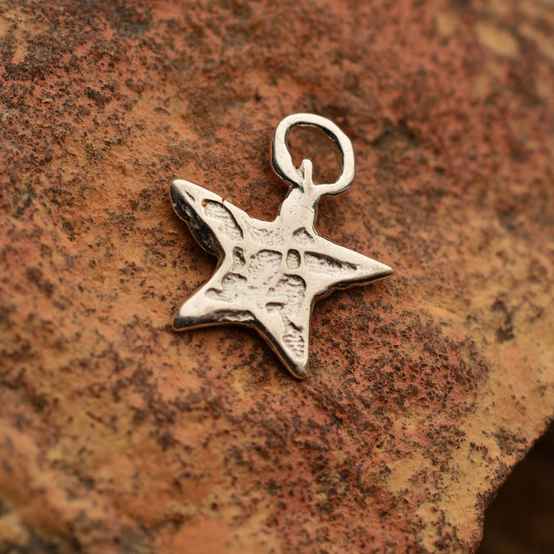 925er Silberanhänger „Stern“ – handgefertigter Boho-Talisman für Hoffnung, skulpturales Schmuckstück und Geschenk für Mutter, Tochter oder Freundin | Art Diva